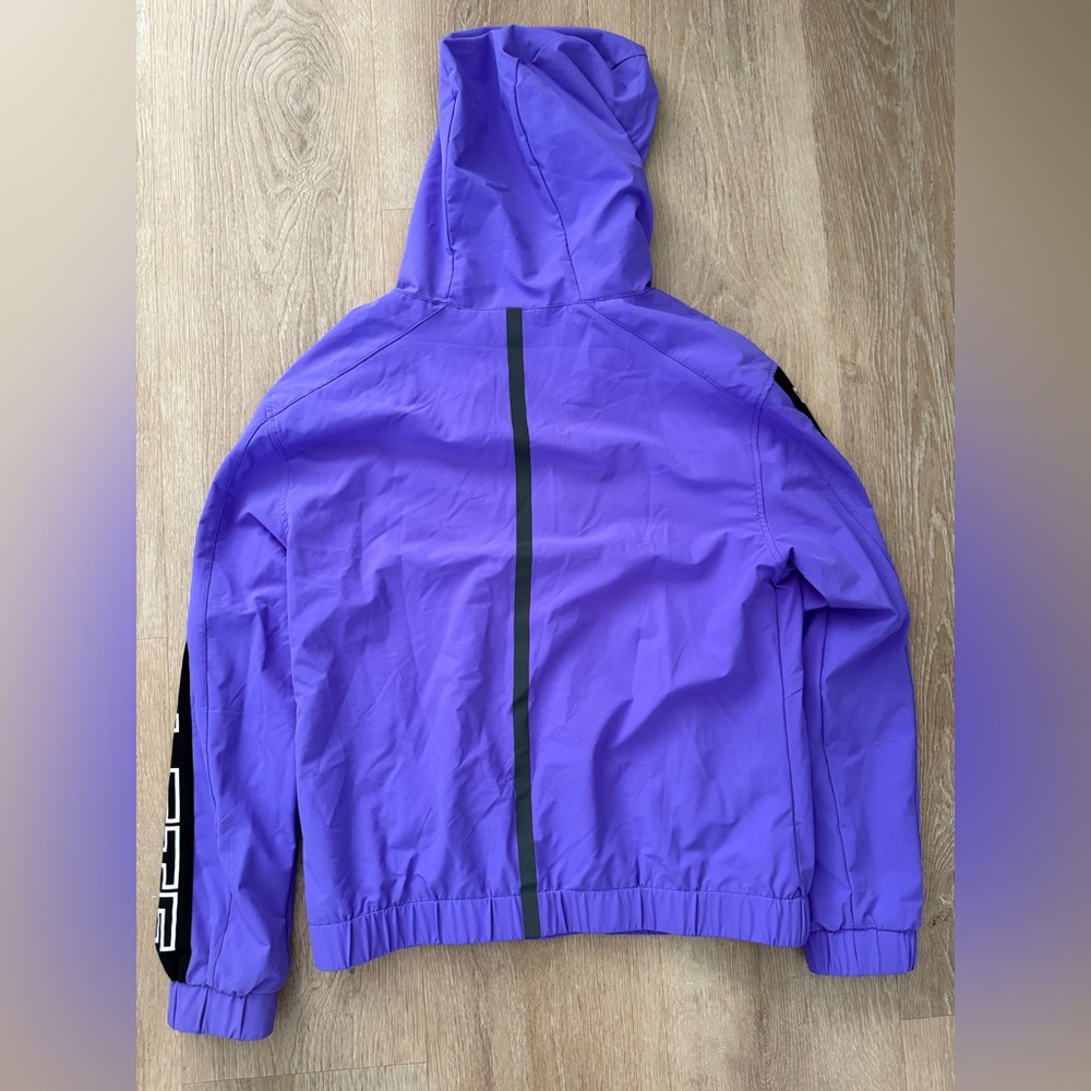 Alphalete Infinity‎ Tech Jacket Purple Black Small Perfect Condition - Picture 3 of 4